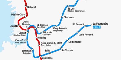 Marseille metro kaart pdf